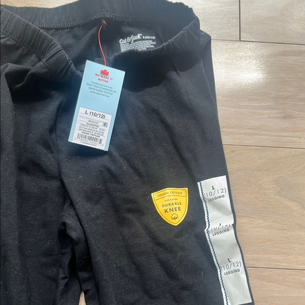 Cat & Jack Black Kids Leggings